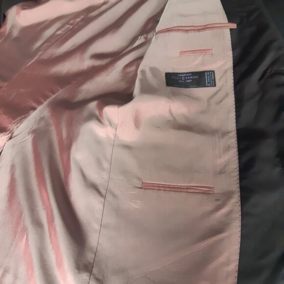 Hugo Boss 2 Piece Black Suit Lanificio Cerruti Nobility SZ 40R - Picture 7 of 16